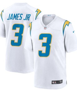 Derwin James Jr. 3 Los Angeles Chargers Game Jersey - White