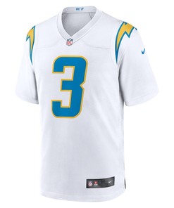 Derwin James Jr. 3 Los Angeles Chargers Game Jersey - White
