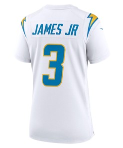 Derwin James Jr. 3 Los Angeles Chargers Women's Game Jersey - White