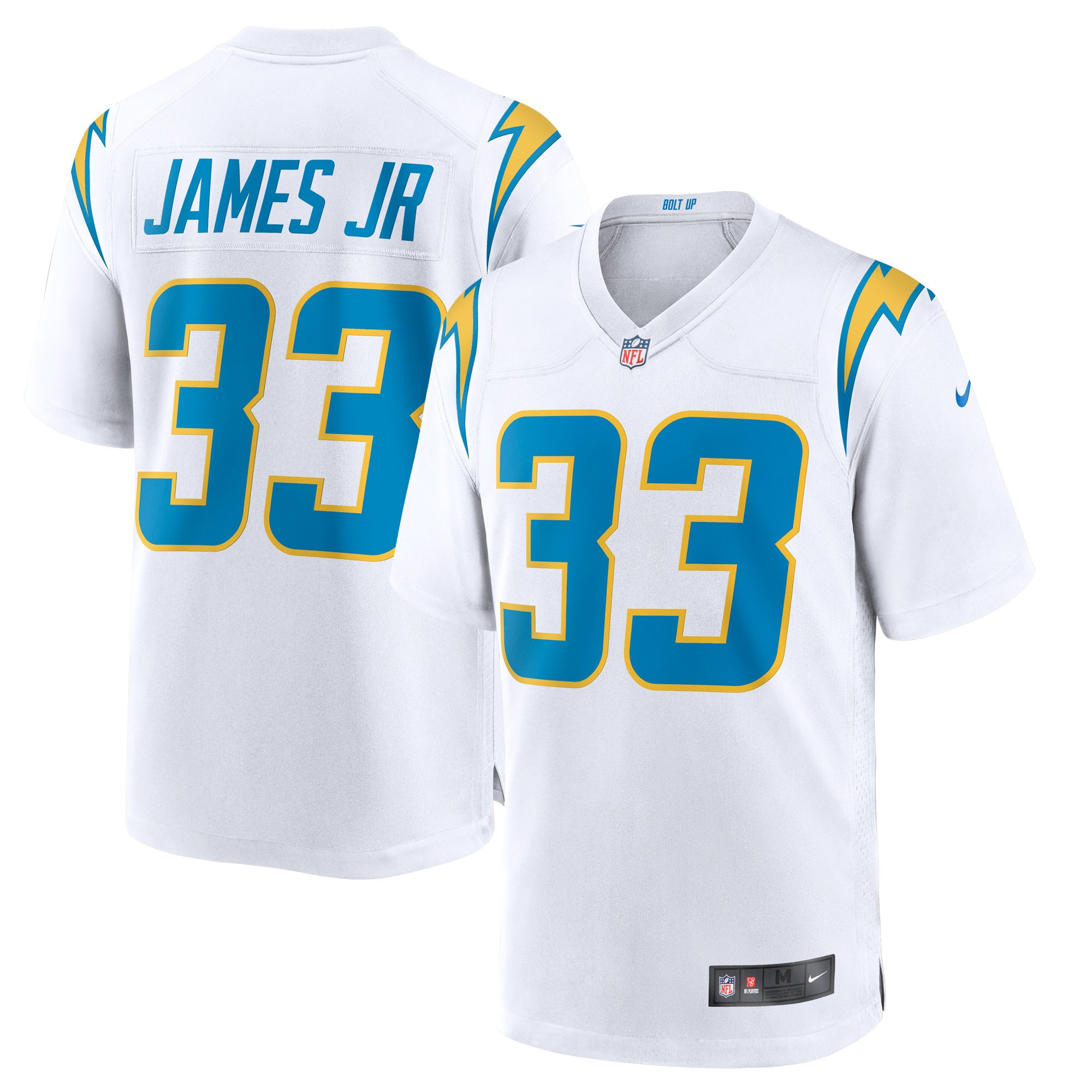 Derwin James Los Angeles Chargers Game Jersey White Nfl