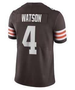Deshaun Watson 4 Cleveland Browns Men's Vapor Limited Jersey - Brown