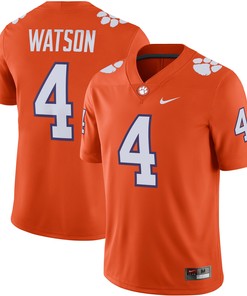 Deshaun Watson Clemson Tigers Alumni Player Game Jersey - Orange Ncaa