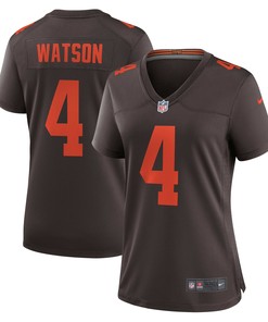Deshaun Watson Cleveland Browns Womens Alternate Game Jersey- Brown Nfl