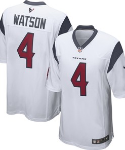 Deshaun Watson Houston Texans Player Game Jersey - White Nfl