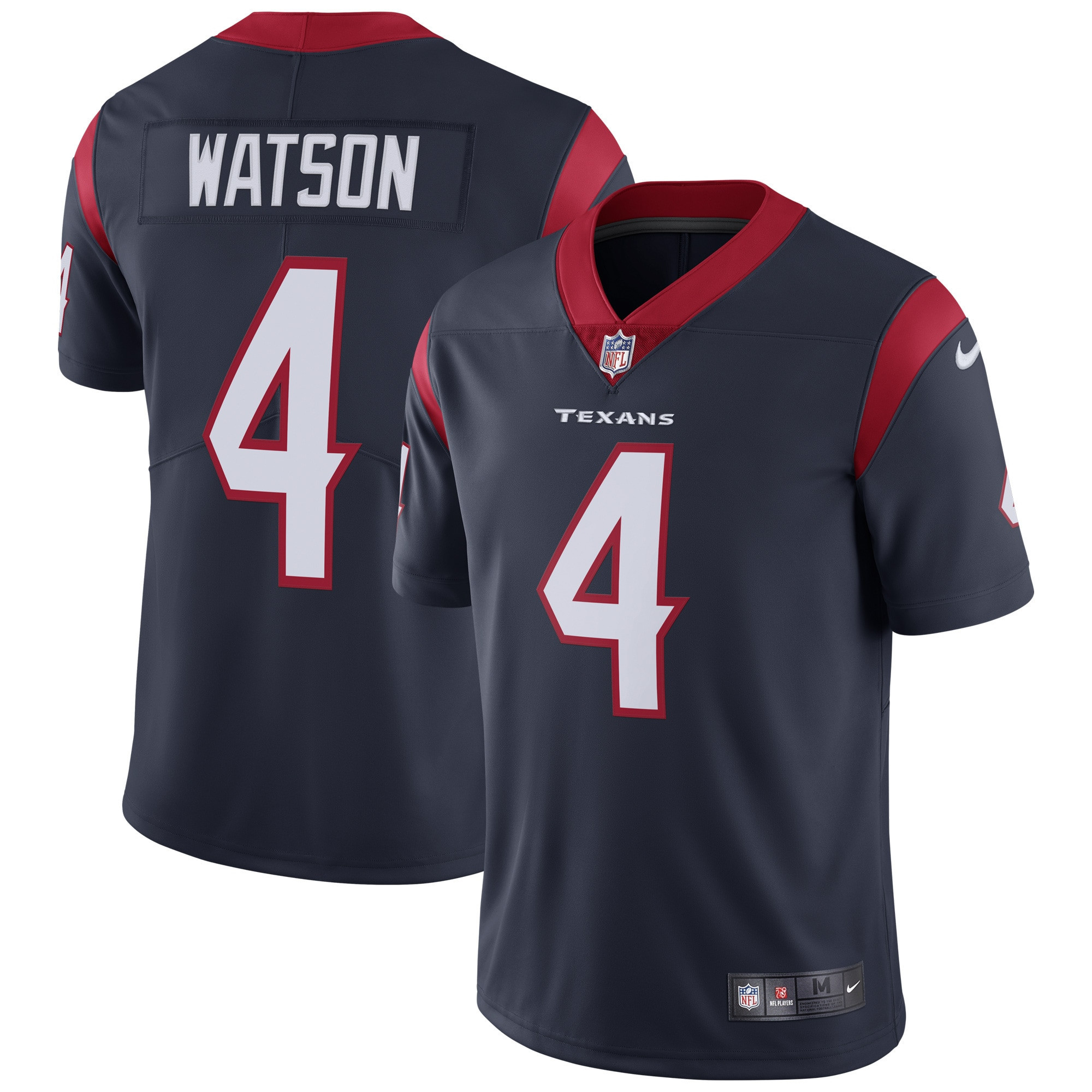 Deshaun Watson Houston Texans Vapor Untouchable Limited Jersey Navy Nfl