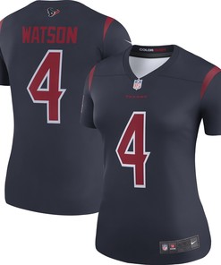 Deshaun Watson Houston Texans Womens Color Rush Legend Jersey - Navy Nfl