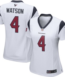 Deshaun Watson Houston Texans Womens Player Game Jersey White Nfl
