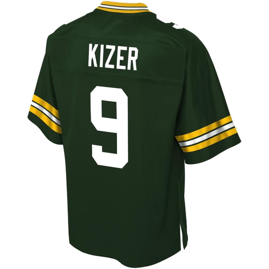 Deshone Kizer Green Bay Packers Nfl Pro Line Youth Team Color Player Jersey - Green