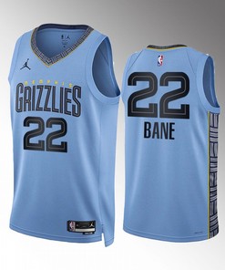 Desmond Bane 22 2022-23 Memphis Grizzlies Blue Statement Edition Jersey Swingman