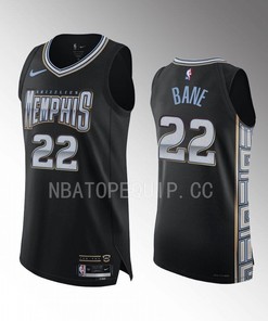 Desmond Bane 22 Memphis Grizzlies 2022-23 City Edition Jersey Black