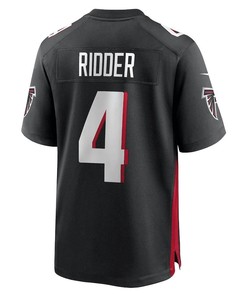 Desmond Ridder 4 Atlanta Falcons Game Jersey - Men Black
