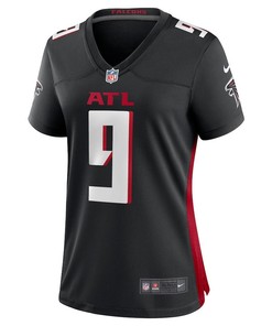 Desmond Ridder 9 Atlanta Falcons Women's Game Player Jersey - Black