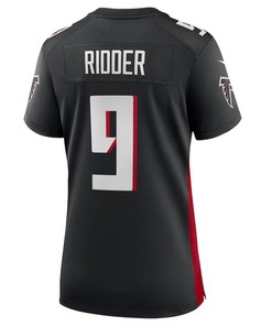 Desmond Ridder 9 Atlanta Falcons Women's Game Player Jersey - Black