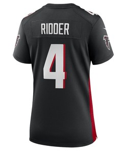 Desmond Ridder Atlanta Falcons Women's Player Game Jersey - Black