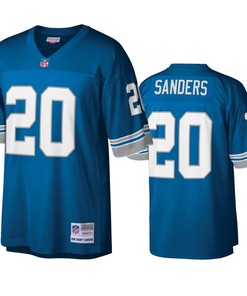 Detroit Lions Barry Sanders Blue Legacy Replica Jersey