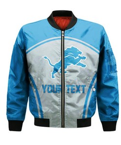 Detroit Lions Bomber Curve Style Sport- NFL