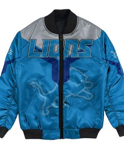 Detroit Lions Bomber Jacket Drinking style - NFL