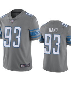 Detroit Lions Dashawn Hand Gray Nike Color Rush Limited Jersey