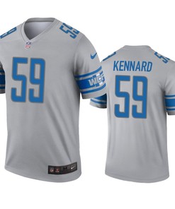Detroit Lions Devon Kennard Gray Inverted Legend Jersey