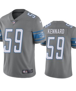 Detroit Lions Devon Kennard Gray Nike Color Rush Limited Jersey