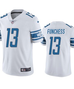 Detroit Lions Funchess 13 White Vapor Limited Jersey