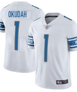Detroit Lions Jeff Okudah #1 2020 Nfl White Jersey Jersey