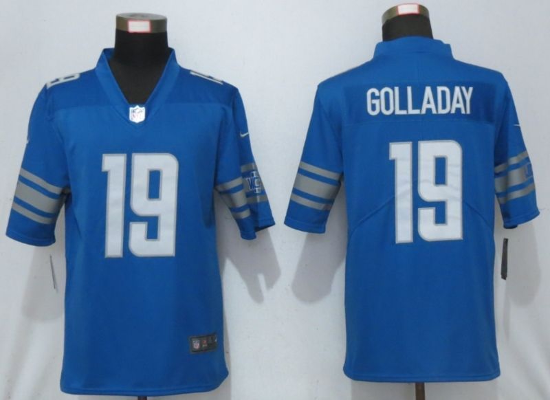 Detroit Lions Kenny Golladay #19 2020 Nfl Blue Jersey Jersey
