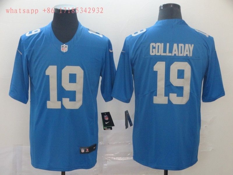 Detroit Lions Kenny Golladay #19 2020 Nfl Blue Jersey Jersey