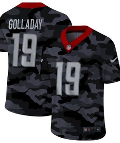 Detroit Lions Kenny Golladay #19 Nfl 2020 Camo Black Jersey
