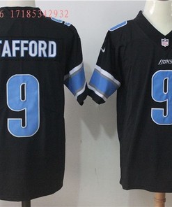 Detroit Lions Matthew Stafford #9 2020 Nfl Black Jersey Jersey