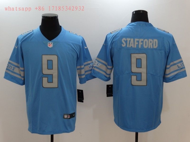 Detroit Lions Matthew Stafford #9 2020 Nfl Blue Jersey Jersey