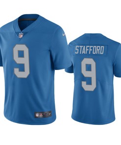 Detroit Lions Matthew Stafford Blue Vapor Limited Jersey