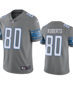 Detroit Lions Michael Roberts Gray Nike Color Rush Limited Jersey