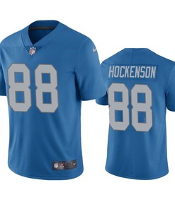 Detroit Lions T.j. Hockenson 2019 Nfl Draft Blue Vapor Limited Jersey