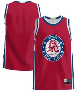 Detroit Mercy Titans Basketball Jersey - Red Ncaa