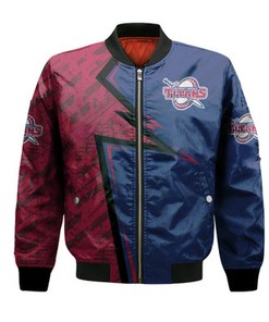 Detroit Mercy Titans Bomber Abstract Pattern Sport- NCAA