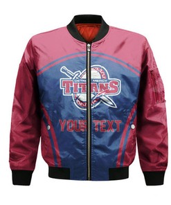 Detroit Mercy Titans Bomber Curve Style Sport- NCAA