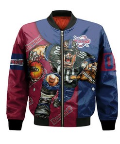 Detroit Mercy Titans Bomber Jacket Football Go On - NCAA