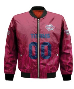 Detroit Mercy Titans Bomber Jacket Logo Sport Ombre  - NCAA