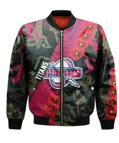 Detroit Mercy Titans Bomber Sport Style Keep Go on- NCAA