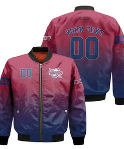 Detroit Mercy Titans Fadded Bomber Jacket - NCAA