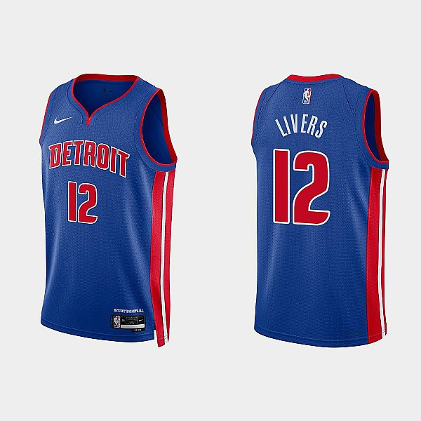 isaiah livers jersey pistons