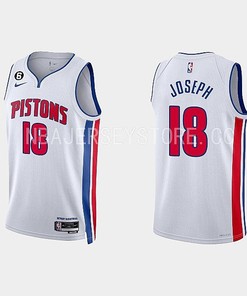 Detroit Pistons Cory Joseph 18 2022-23 Association Edition White Men Jersey Swingman