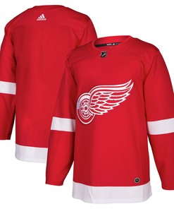 Detroit Red Wings Adidas Home Authentic Blank Jersey - Red Nhl
