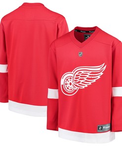 Detroit Red Wings Fanatics Branded Home Replica Blank Jersey - Red Nhl