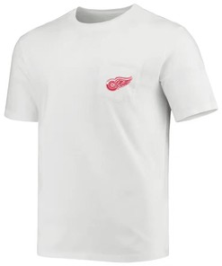Detroit Red Wings Vineyard Vines St. Patrick's Day T-Shirt - White