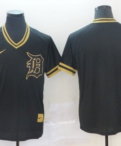 Detroit Tigers 2020 Mlb Black Jersey