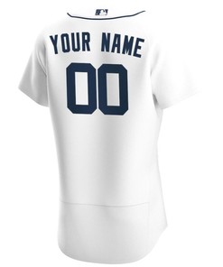 Detroit Tigers 2020 Mlb Personalized Custom White Custom Jersey