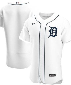Detroit Tigers 2020 Mlb Personalized Custom White Custom Jersey
