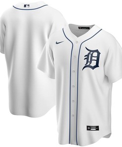 Detroit Tigers 2020 Mlb Personalized Custom White Custom Jersey 2
